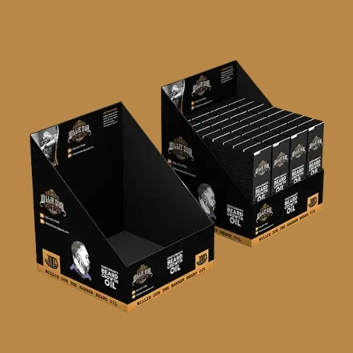 Custom PDQ boxes for retail product display and marketing