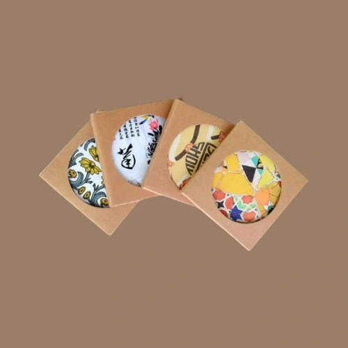 eco friendly coaster packaging boxes made from recyclable materials