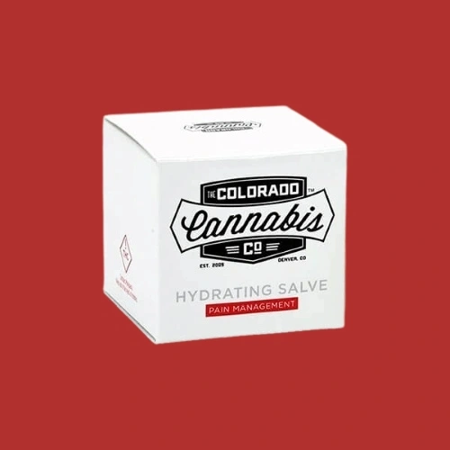 Printed salve boxes with logo for brand visibility and retail display