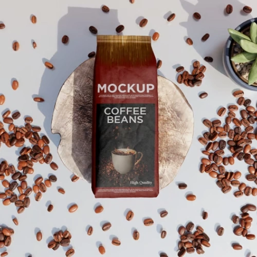 Custom Eco-Friendly Kraft Tea Pouches