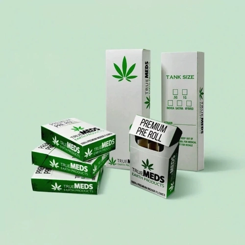 Child-resistant CBD pre roll packaging for safe and compliant storage
