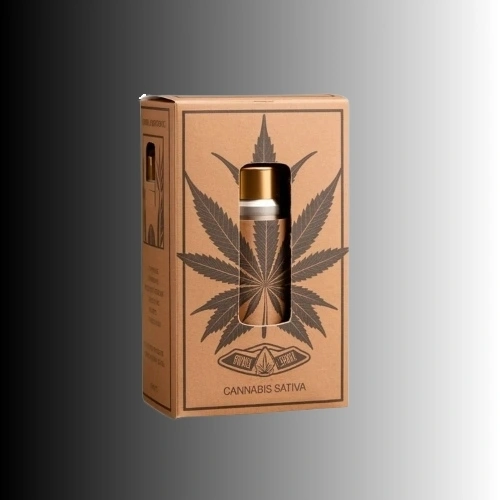 Custom kraft vape cartridge boxes for eco-friendly cannabis packaging
