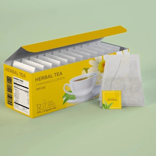 custom logo tea carton boxes for retail brands