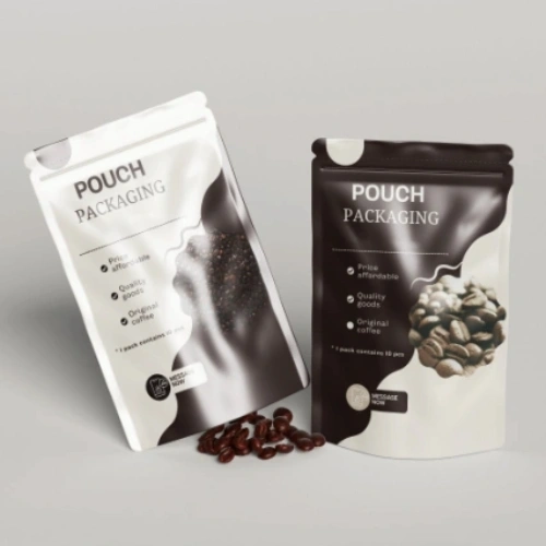 Eco-friendly custom coffee bags made from recyclable materials