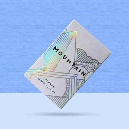 eco friendly custom holographic foiling packaging boxes