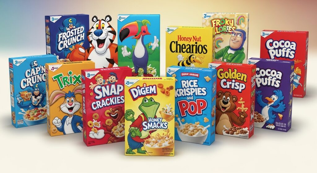 World of Cereal Mascots From Iconic Characters to Childhood Memories