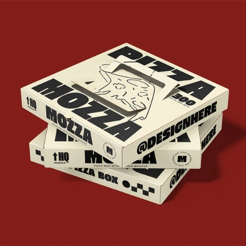 luxury custom corrugated pizza boxes for premium brands