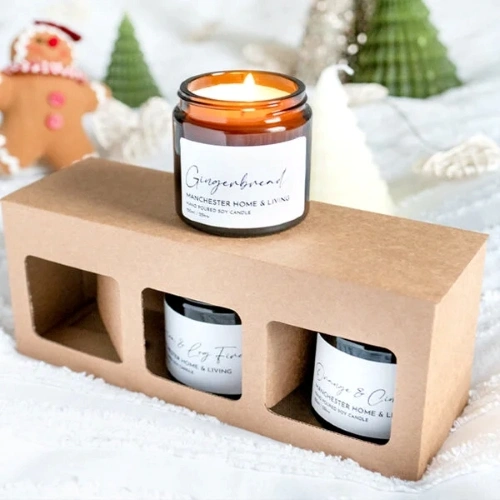 Custom Candle Boxes with Window