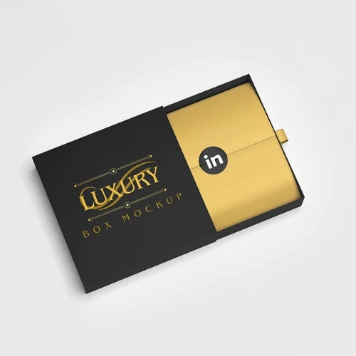 Printed truffle boxes with logo for premium brand presentation