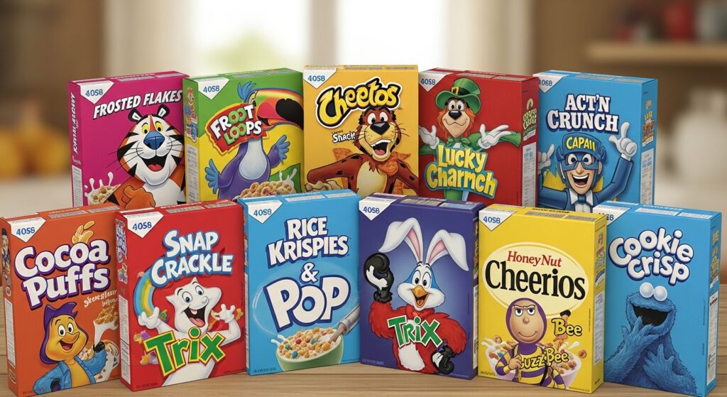 World of Cereal Mascots From Iconic Characters to Childhood Memories