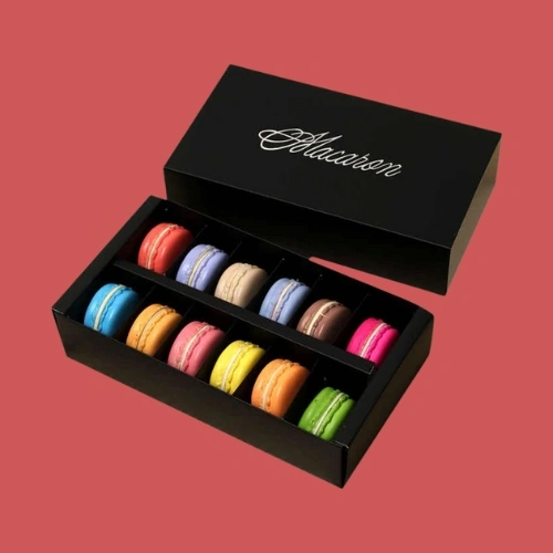 Wholesale custom macaron boxes for bakeries and dessert shops