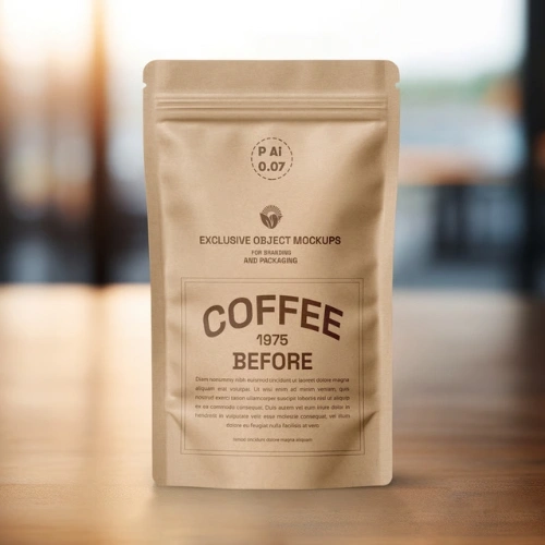 wholesale eco friendly kraft tea pouches for bulk orders