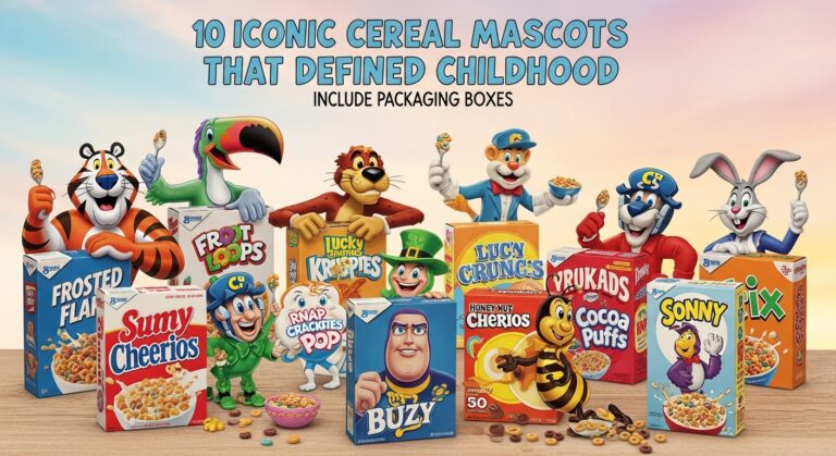 World of Cereal Mascots From Iconic Characters to Childhood Memories