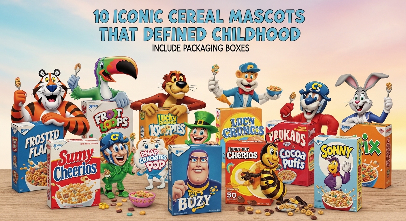 World of Cereal Mascots From Iconic Characters to Childhood Memories