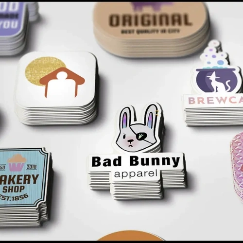 custom branded business stickers for product packaging
