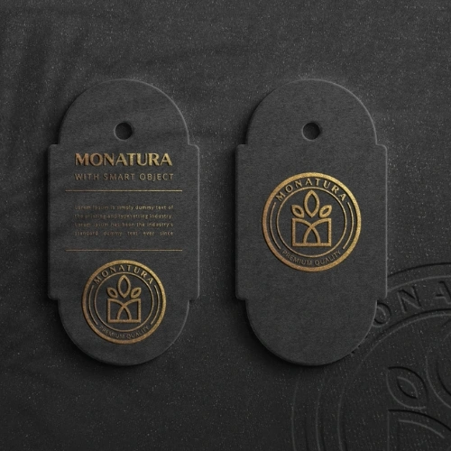 custom clothing hang tags for retail apparel