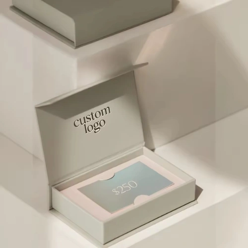 luxury membership card boxes with magnetic closure
