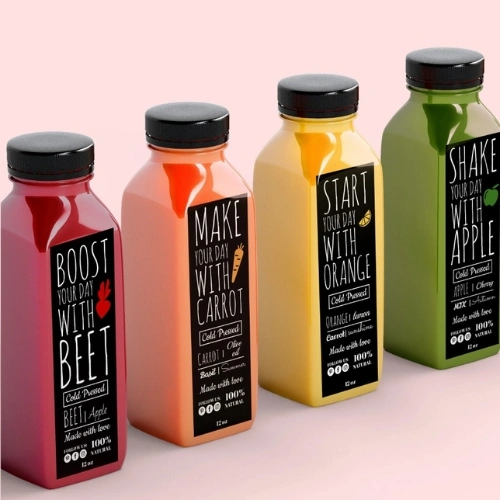 printed custom 12 oz bottle labels with logo