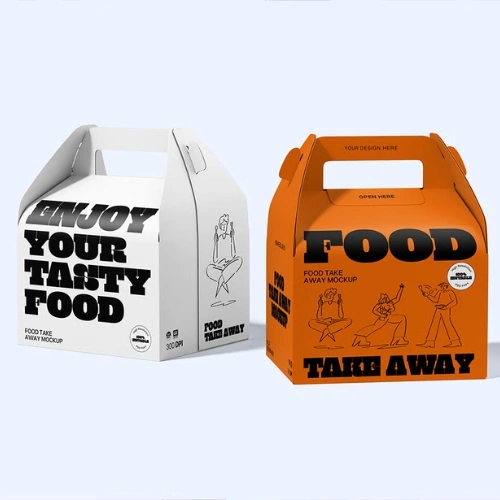 printed custom 3d gable boxes with logo