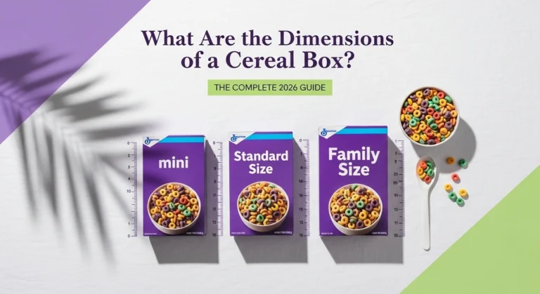 What Are Cereal Box Dimensions? Full Size Guide