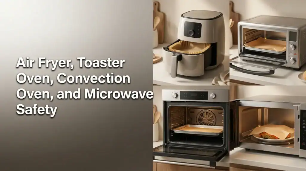 Air Fryer, Toaster Oven, Convection Oven, and Microwave Safety