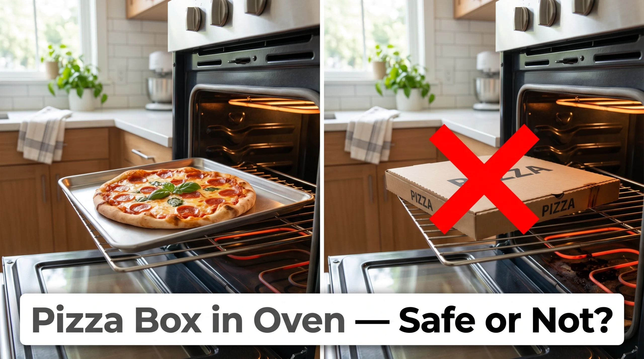 Can You Put a Pizza Box in the Oven?