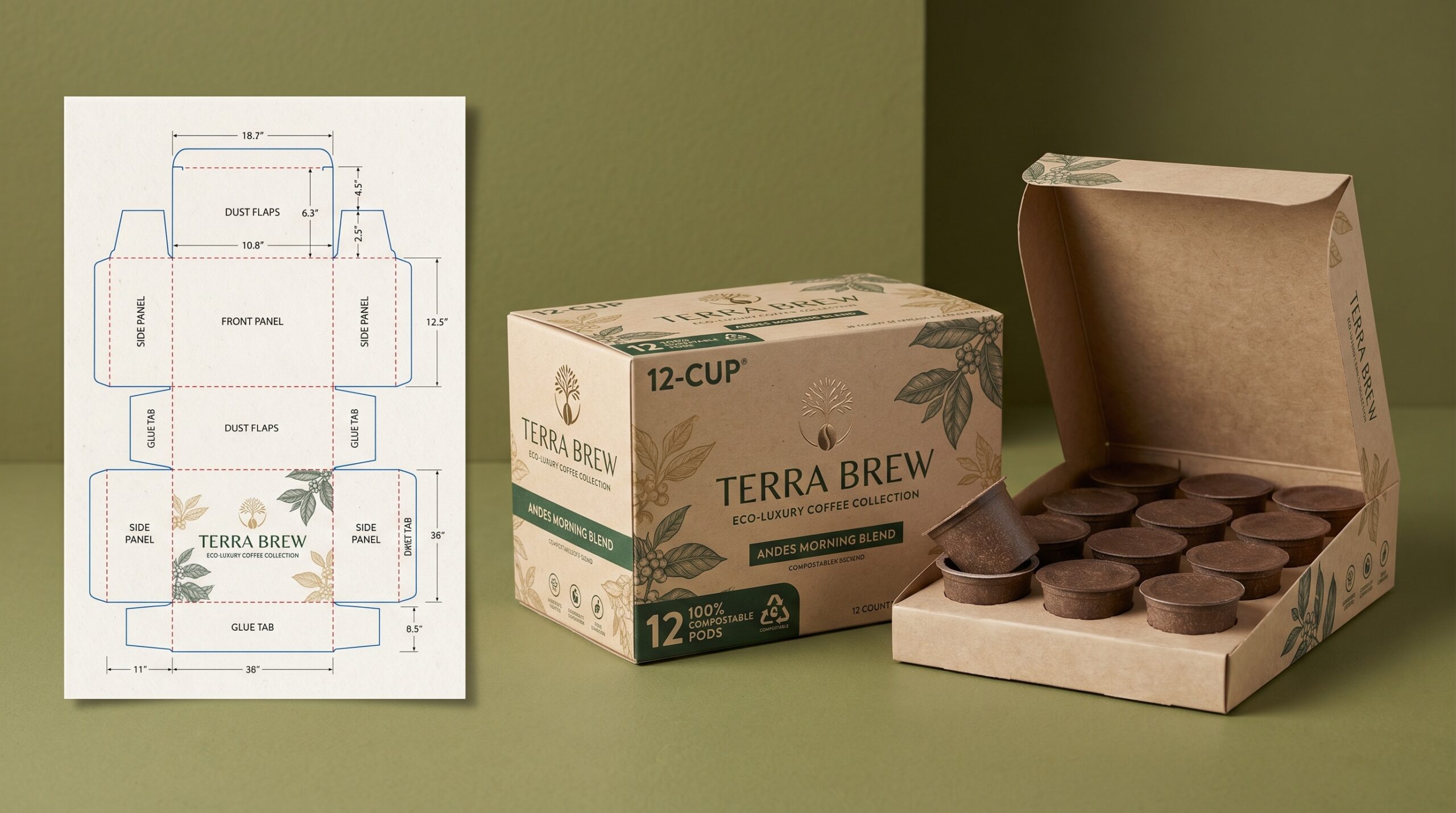 Modern K Cup Packaging Design Trends