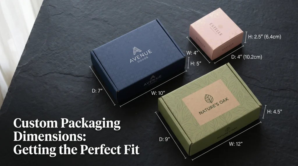 Custom Packaging Dimensions: Getting the Perfect Fit for Your Product