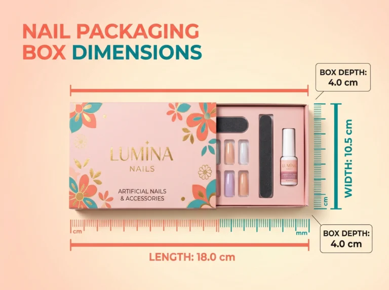 Nail Packaging Box Dimensions