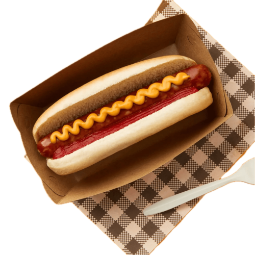 hot-dog-box-tray-food-packaging Background Removed