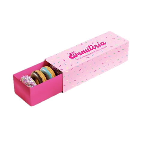 pink-donut-boxes-packaging Background Removed